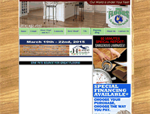 Tablet Screenshot of eriefloors.com